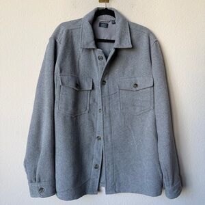 RDI Gray Double Pocket Shirt Jacket Size L